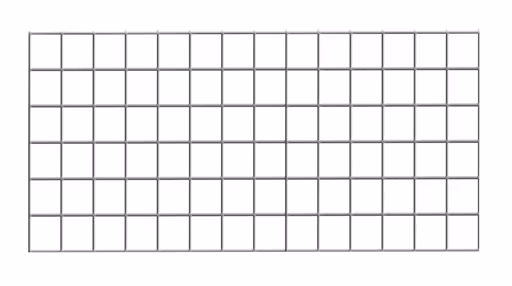 Gaaszijwand 300 x 700 mm (H x D), blank verzinkt, accessoires, art.nr. 12461-B