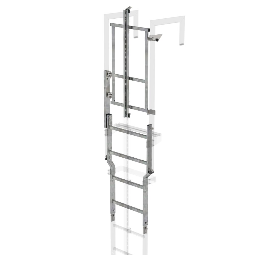 Munk veiligheidshek met valbeveiligingsrail uit de categorie valbeveiliging, artikelnummer 063506