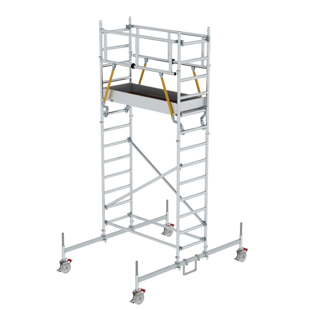 Munk SG rolsteiger 0,75 x 1,80 m met steunpoten uit de categorie rolsteigers, artikelnummer 154344