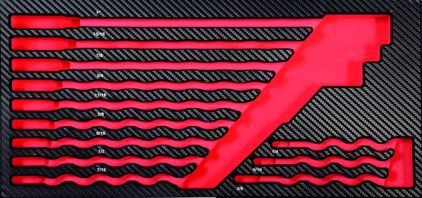 ProForm inzetstuk leeg voor inch ringsteeksleutel van PROJAHN Steek-ringsteeksleutel inch, steeksleutel, artikelnr. 5999-41E