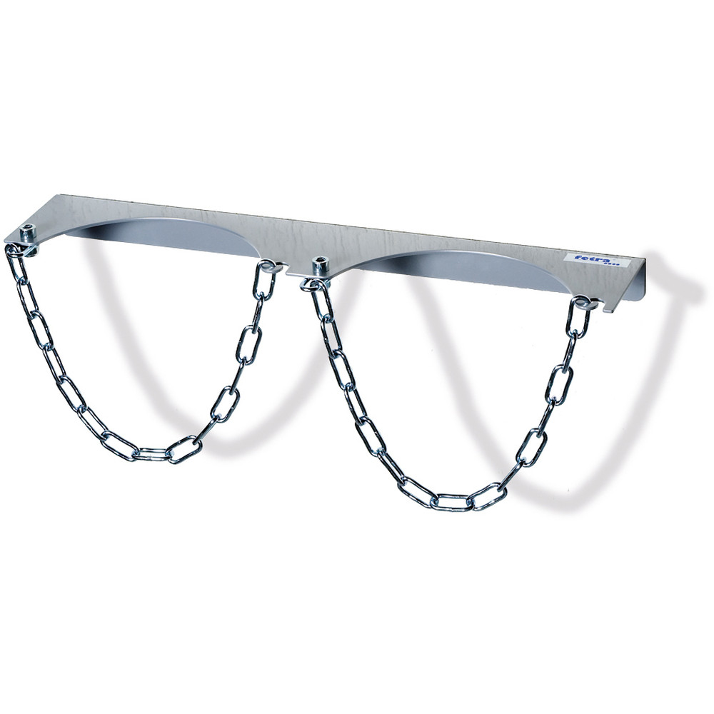 Stalen flessenwandbeugel voor twee flessen uit de categorie "kar" met artikelnummer 51232