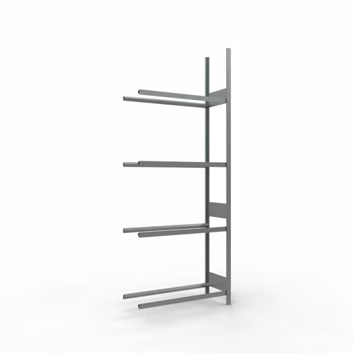 Figuur nr. 10 van het artikel aanbouwrek, wielen-/bandenrek, 2750 x 1050 x 400 mm, verzinkt, 4 opslagniveaus met 150 kg vakbelasting per niveau uit de productgroep stellingrekken van het merk Schulte Lagertechnik.