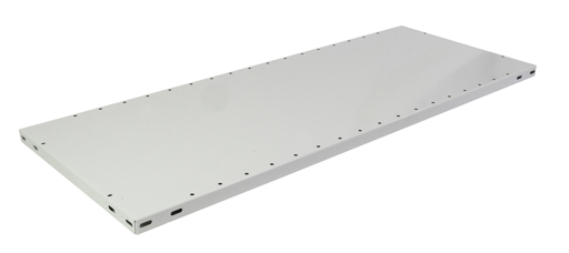 Plank MULTIplus150, 1000 x 400 mm, RAL 7035 lichtgrijs, zonder bevestigingsmateriaal van Schulte Lagertechnik Plank MULTIplus150, 1000 x 400 mm, RAL 7035 lichtgrijs, zonder bevestigingsmateriaal, accessoires, art.nr. 37240