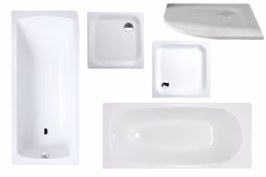 Badkuipen & douchebakken Badkuipen & douchebakken