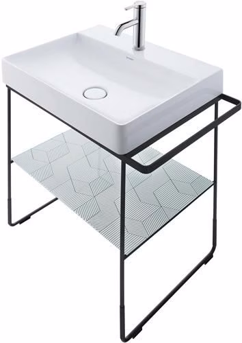 Duravit C.1 monoknop wastafelmengkraan M zonder bedieningshendel, chroom Hansgrohe
