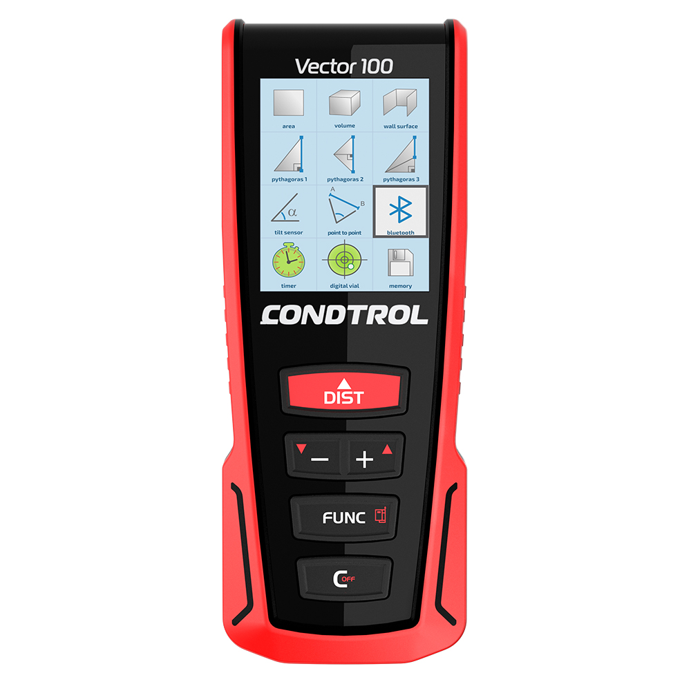 Vector 100 laser afstandsmeter uit de categorie laser afstandmeters met artikelnummer 1-4-100