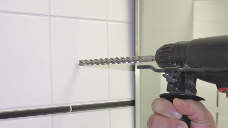 QUAD-SDS plus 7-delige hamerboorcassette Person, Gerät, Elektrische Bohrmaschine, Werkzeug