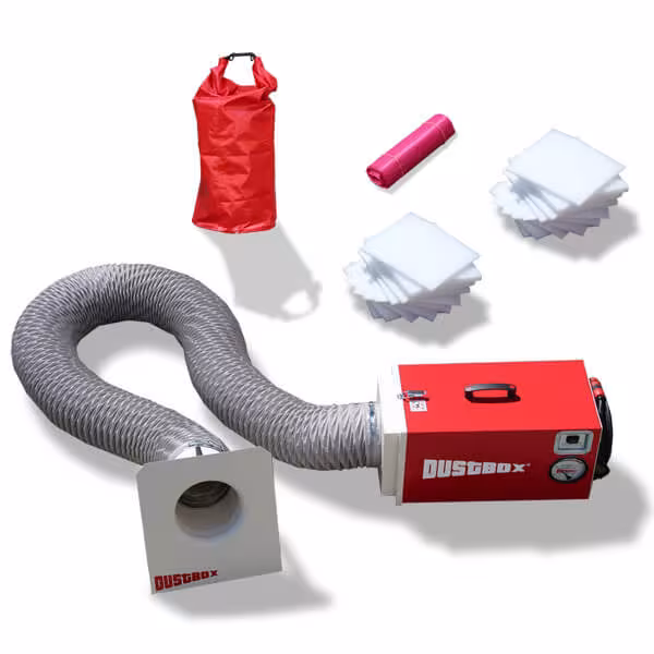 DustBox zorgeloos pakket 1000, ontvochtiging, ventilatie, luchtreiniging, artikelnr. Zorgeloos pakket 1000