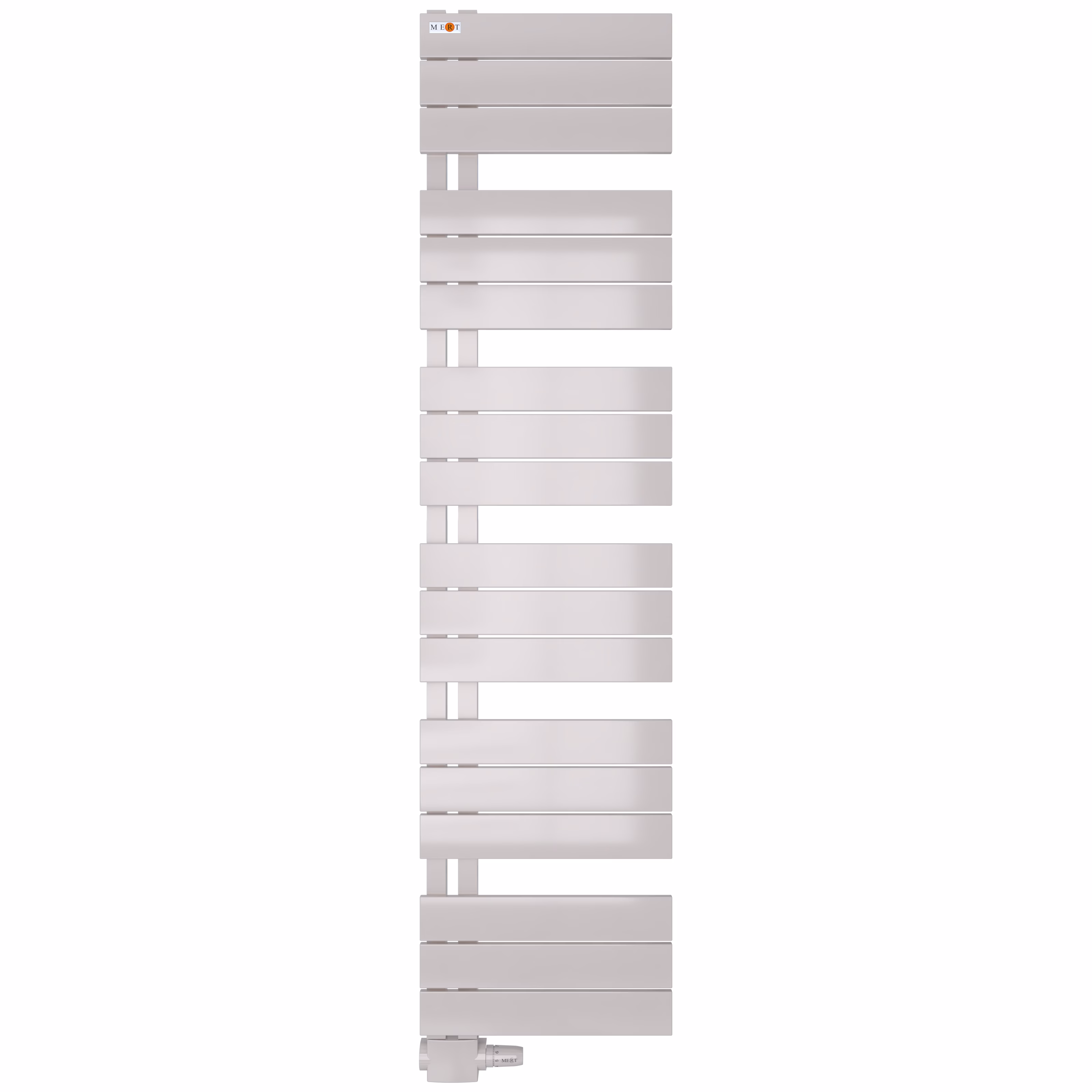 Mert Design badkamerradiator model Aşk, wit, van het merk Mert. Mert Design badkamerradiator model Aşk, wit, uit de categorie badkamerradiatoren, zijdelingse aansluiting