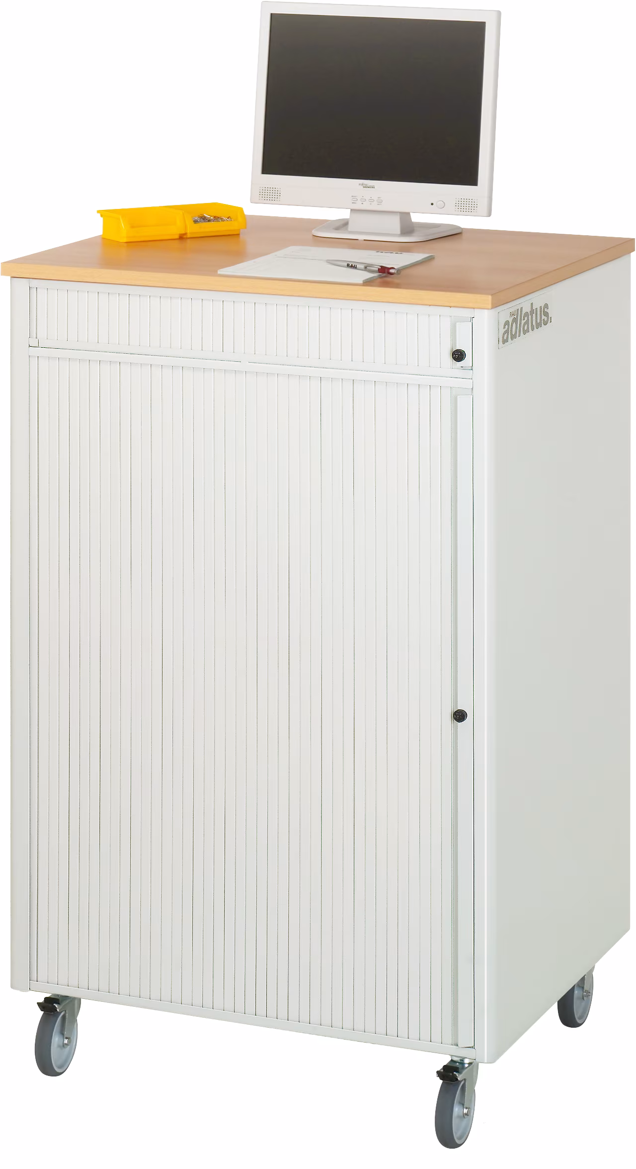 Computerstation 2050, B720xD660xH1140mm, mobiel