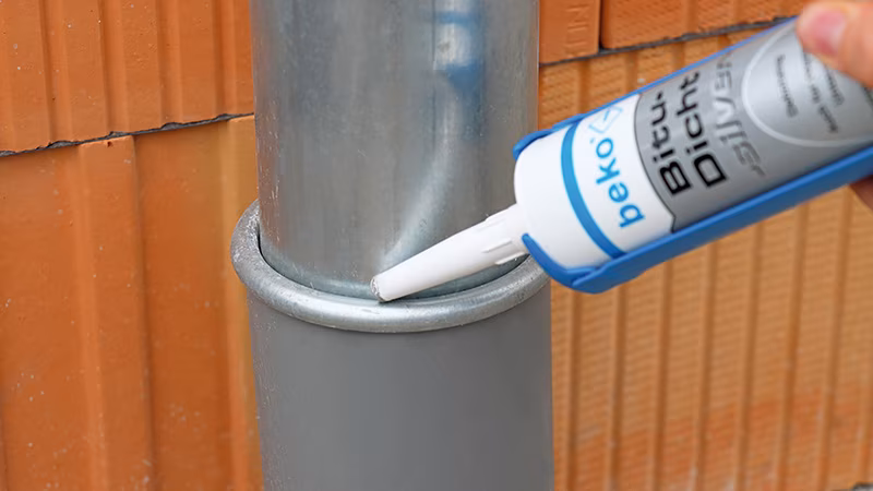 Bitumen kit -zilver- 310 ml zilvergrijs Bitumen kit -zilver- 310 ml zilvergrijs