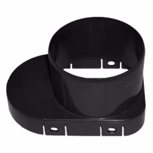 Venduct-adapter voor platte ventilatoren, steile dakdoorgangen