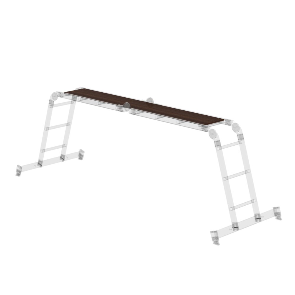 Munk houten vlonders voor multifunctionele ladders, 4-delige set, uit de categorie Multifunctionele ladders, artikelnummer 030301