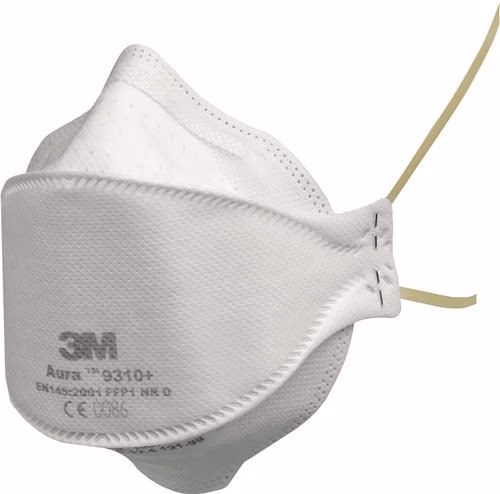 3M Aura™ 9310+ FFP1 NR D opvouwbaar ademhalingsmasker zonder uitademventiel 3M Aura™ 9310+ FFP1 NR D opvouwbaar ademhalingsmasker zonder uitademventiel, uit de categorie ademhalingsmaskers en filters, artikelnummer 8002411912