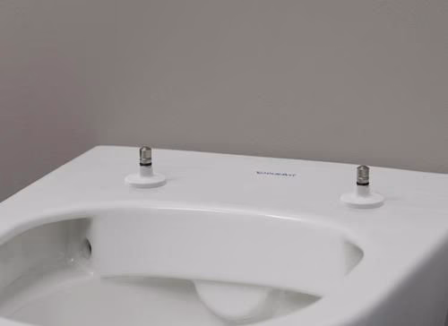 Duravit wandcloset 540 mm D-Neo Wit, randloos spoeltoilet, closetzitting met soft-close mechanisme, inclusief Durafix