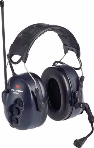 PELTOR™ LiteCom gehoorbeschermingsradio met microfoon voor communicatie over korte afstand, uit de categorie gehoorkappen, artikelnummer 4000370437