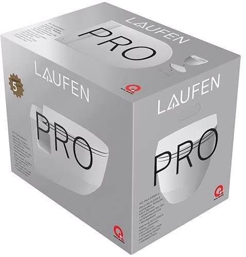 Laufen PRO PACK wandcloset H 82096 4 wit