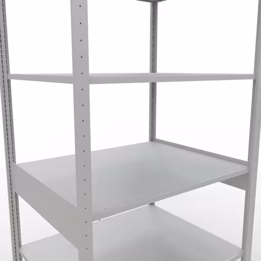 Figuur nr. 14 van het artikel basisplank, legbord, insteeksysteem MULTIplus150, 2500 x 1000 x 800 mm, 6 legborden, kruisschoor, RAL 7035 lichtgrijs uit de productgroep insteeksysteem van Schulte Lagertechnik.