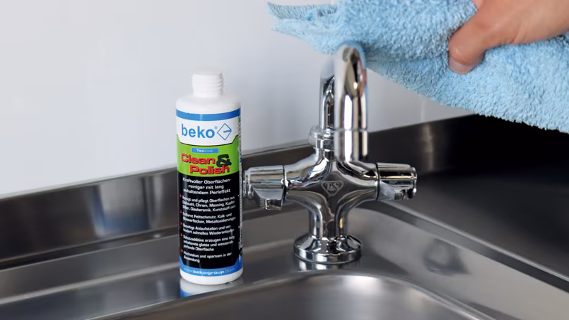 TecLine Poetsmiddel 750 ml Sinken, Waschbeckenhahn, Wasserhahn