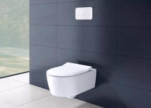 VILLEROY &amp; BOCH Combipack Avento 5656RS 370x530mm Ovaal Wit Alpine KeramiekPlus