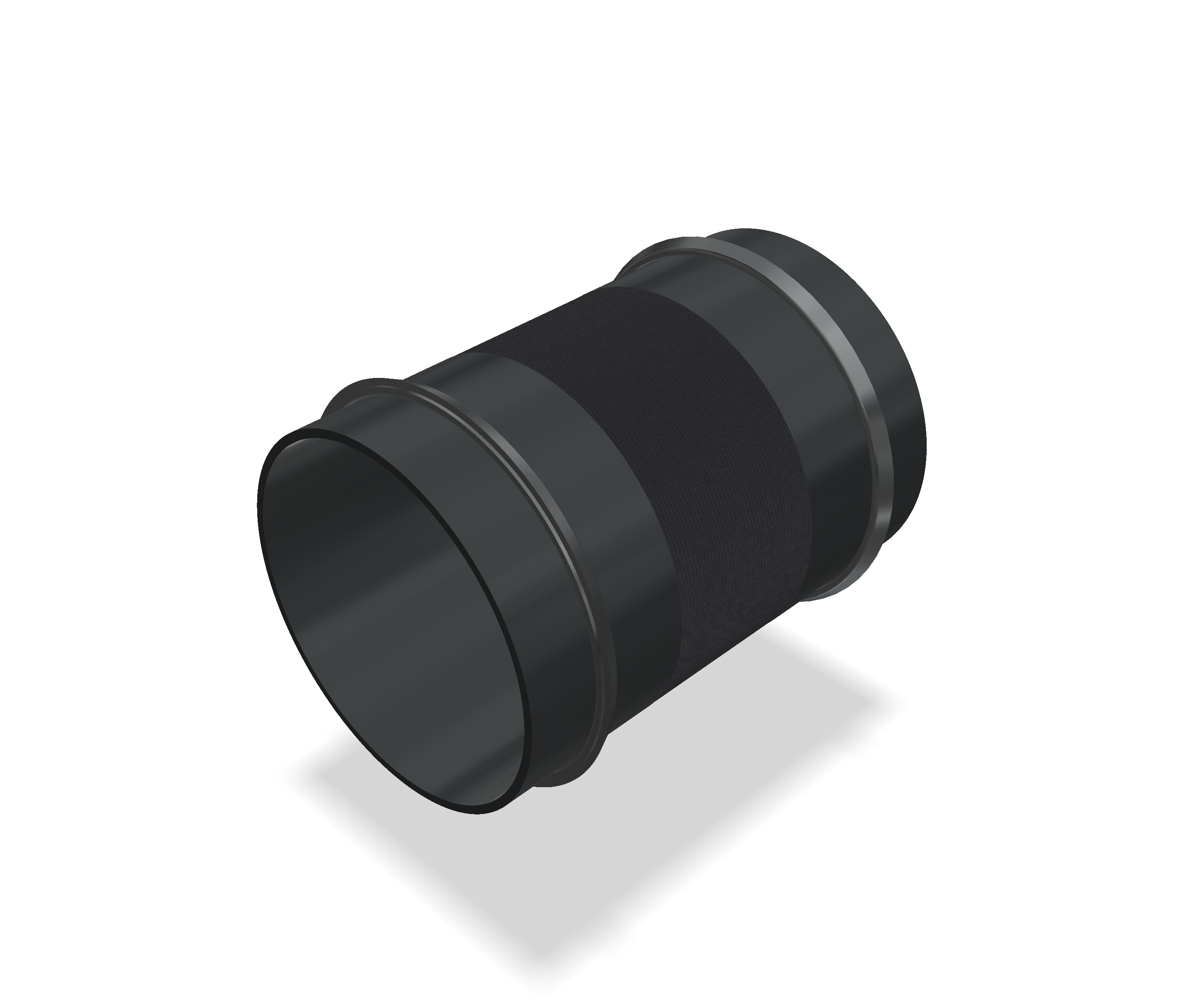 Plastic voeringsbuis met afdichtlippen