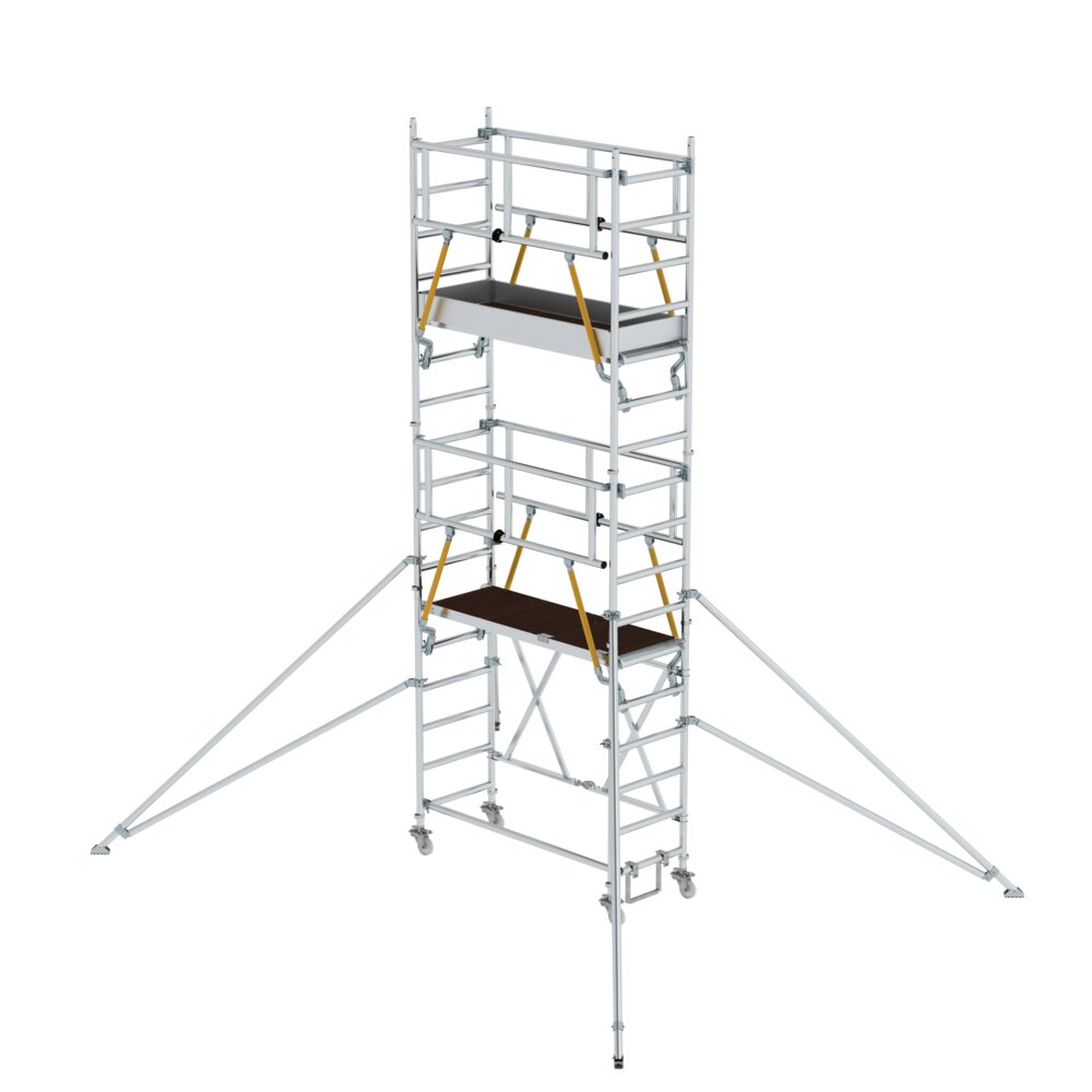 Munk vouwsteiger SG 0,75 x 1,80 m met steunpoot uit de categorie vouwsteigers met artikelnummer 115134