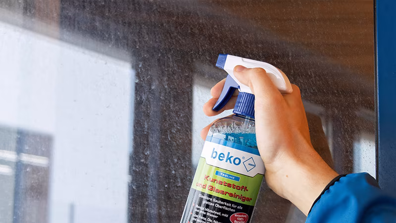 TecLine kunststof- en glasreiniger spuitfles 500 ml Reinigen, Person, Zinn