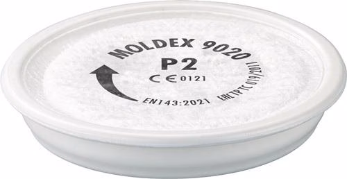 Deeltjesfilter 902001 EN 143:2021 P2 voor MOLDEX serie 7000/9000 uit de categorie ademhalingsmaskers en filters met artikelnummer 4000370750