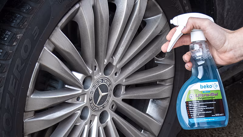 TecLine Ultra-Gel velgenreiniger sprayflacon 500 ml Leichtmetallfelge, Autorad, Sprach, Reifen, Rad