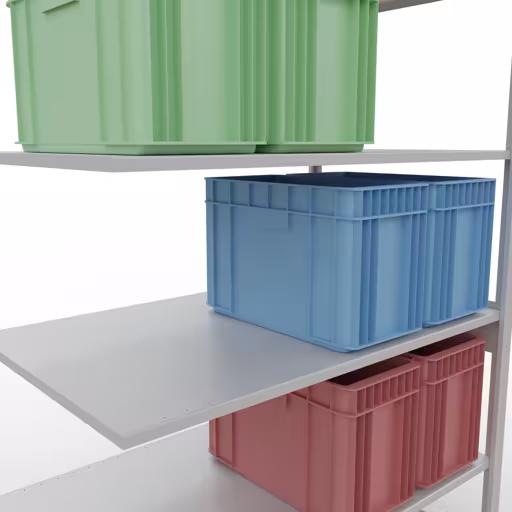 Aanbouwrekken, legbordstellingen, insteeksysteem MULTIplus150, 2500 x 1300 x 800 mm, 6 legborden, lengtestangen, RAL 7035 lichtgrijs van Schulte Lagertechnik met artikelnr. 32686-130-LR