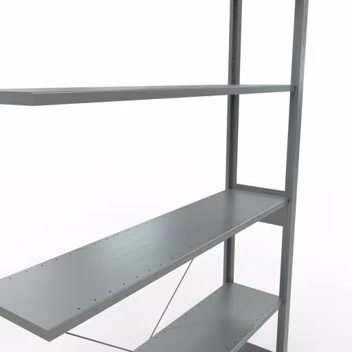 Insteeksysteem opzetplank 2500x1300x300 mm, type 150 kg, verzinkt uit de categorie opzetplanken met de GTIN 4004514217721 Insteeksysteem aanbouwstelling 2500x1300x300 mm, type 150 kg, verzinkt van het merk Schulte Lagertechnik uit het assortiment insteeksysteem
