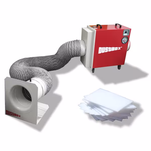 DustBox Plus-pakket 2000, ontvochtiging, ventilatie, luchtreiniging, artikelnr. Pluspakket 2000