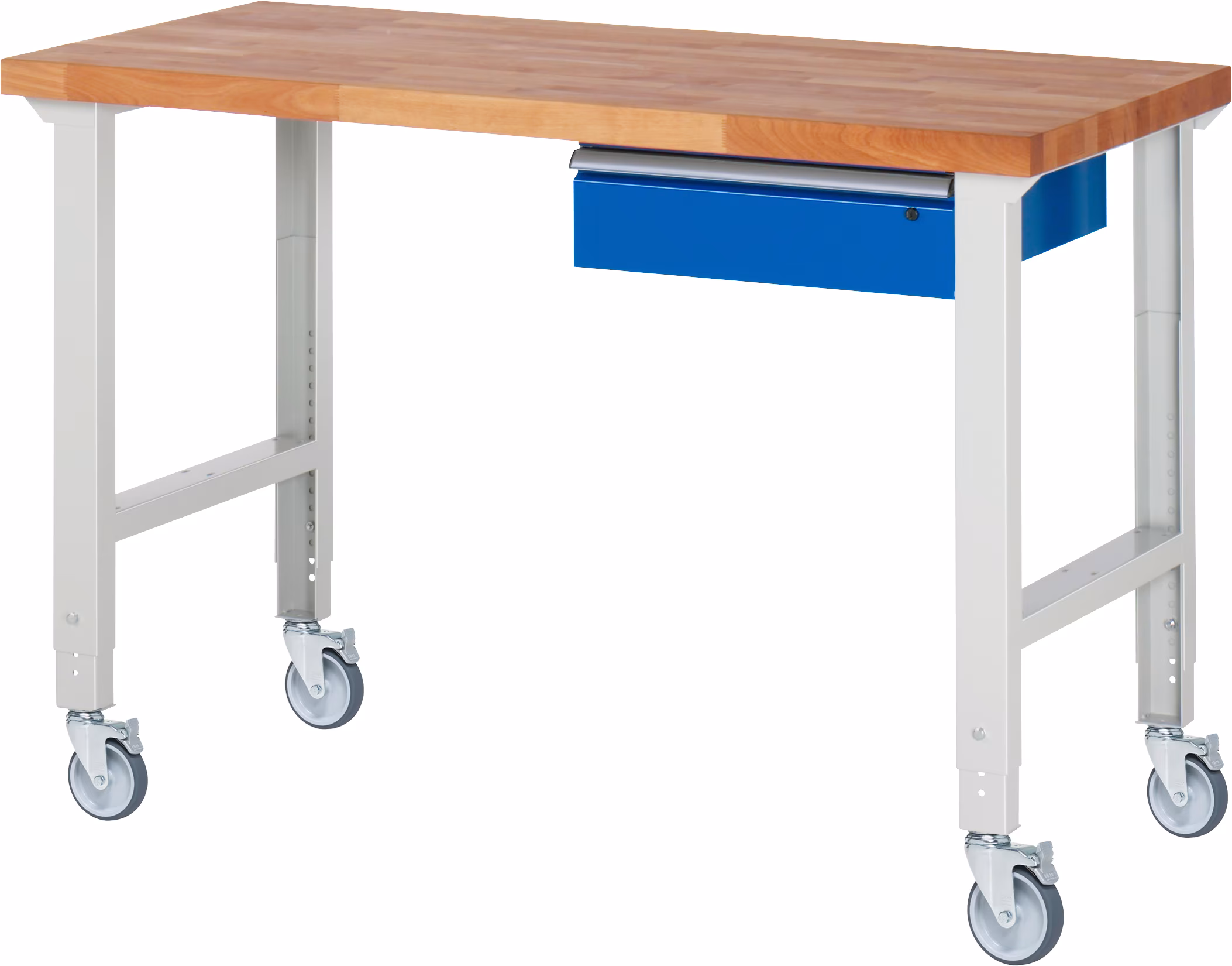 Mobiele werkbank (in hoogte verstelbaar) 7001A1, B1500xD700xH950-1000mm | 4LR van Rau Mobiele werkbank (in hoogte verstelbaar) 7001A1, 4LR uit de categorie Werkbanken met het artikelnummer 05-7001A1-157B4H4,11