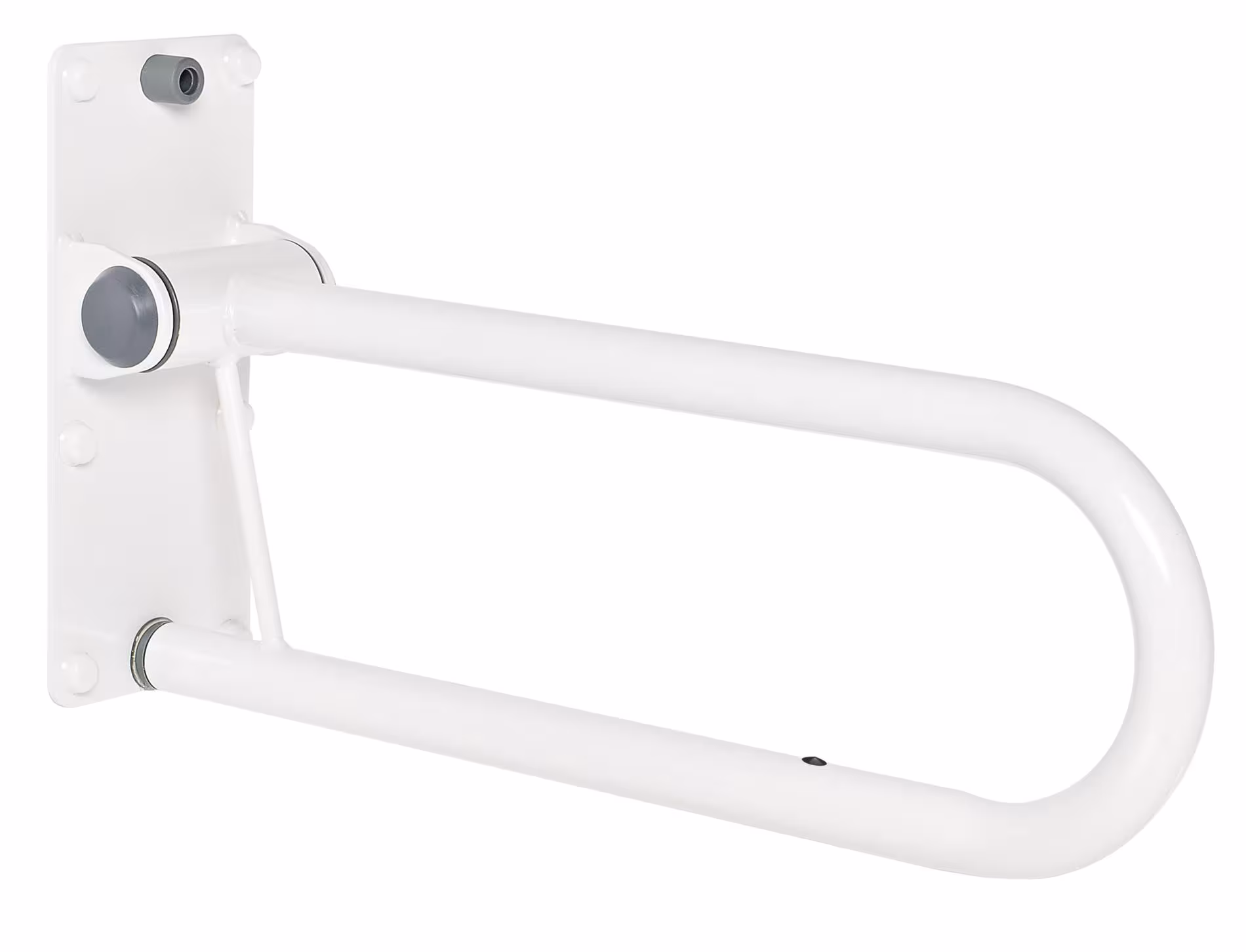 Toilet-stabeugel Tim ca. 55,5 cm, wit, opklapbaar, staal uit de categorie handgrepen met de GTIN 4006956951362 Toilet-stabeugel Tim ca. 55,5 cm, wit, opklapbaar, staal van het merk Ridder uit het assortiment badkamerinrichting & sanitair