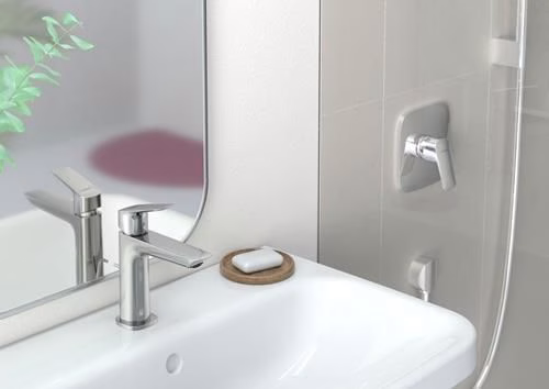 Hansgrohe ééngreeps wastafelmengkraan LOGIS 110 zonder afloop chroom