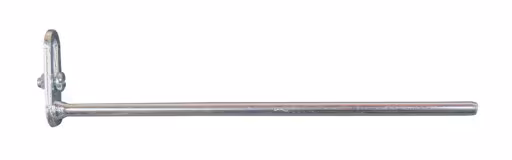 Geperforeerde wandhaak, type 3, 200 mm, blank verzinkt, opbergruimte voor kleine onderdelen, art.nr. 12492