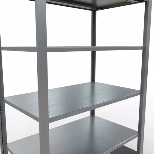 Afbeelding nr. 14 van het artikel, kantoorrekken, insteeksysteem MULTIplus150, 2000 x 1000 x 600 mm, 6 legborden, verzinkt, zonder middenaanslag uit de productgroep kantoorrekken van Schulte Lagertechnik