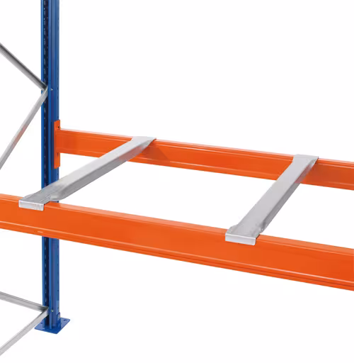 Dieptesteun voor dwarsopslag van pallets, 1100 mm, verzinkt uit de categorie accessoires met GTIN 4058255034932 Dieptesteun voor dwarsopslag van pallets, 1100 mm, verzinkt van Schulte Lagertechnik uit het assortiment palletstellingen