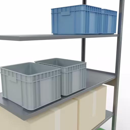 Productafbeelding nr. 15 van artikel insteeksysteem opzetplank 2500x1300x500 mm, type 150 kg, verzinkt uit het insteeksysteem assortiment van Schulte Lagertechnik