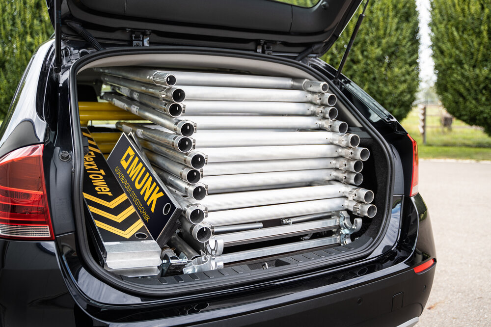 Milieubild 3814191 Munk FlexxTower SG met geavanceerde reling Platformhoogte 2,10 m