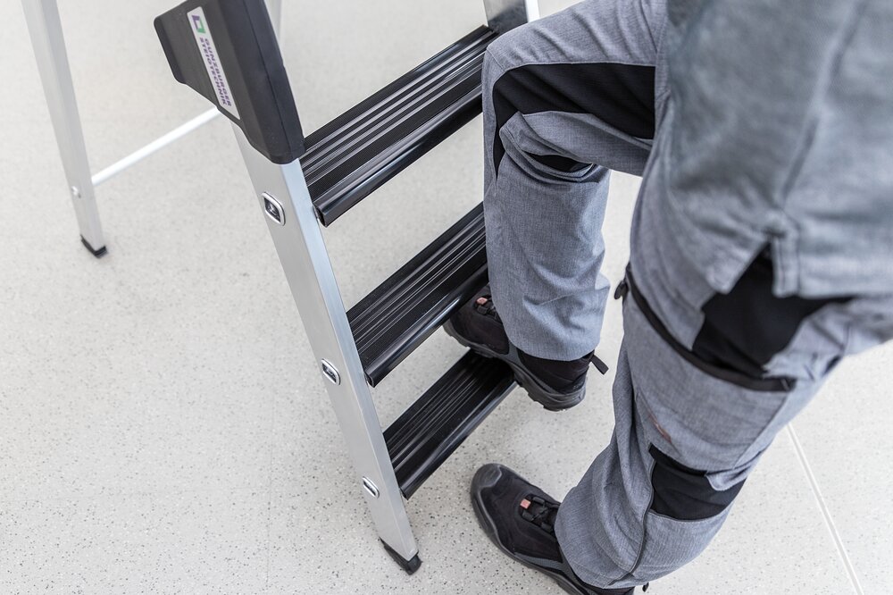 Munk stootkussen clip-step relax per meter, grijs