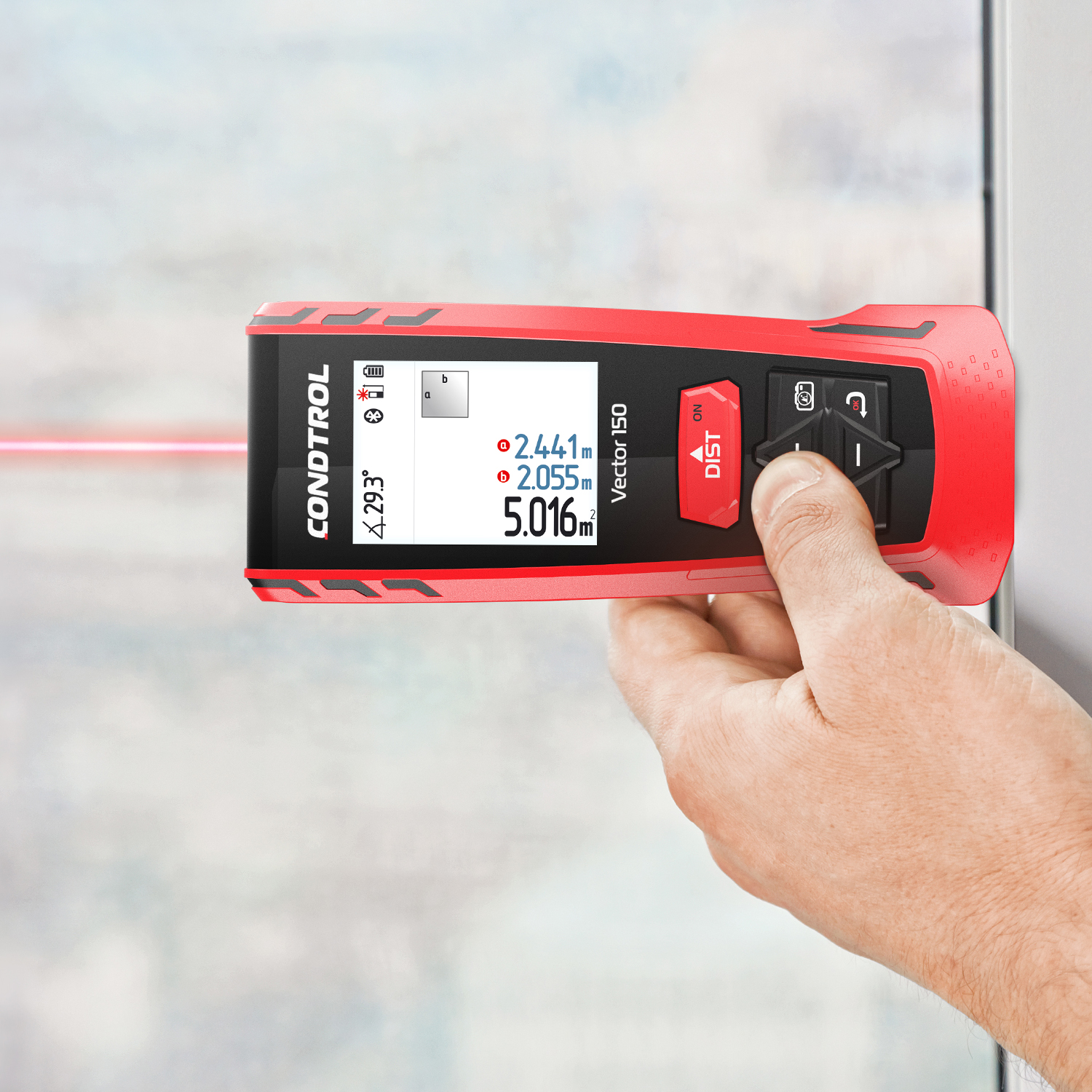 Laserafstandsmeter Vector 150