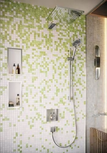 Hansgrohe doucheglijstang Unica S Puro 900 mm chroom