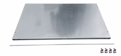 Extra plank MULTIplus150 1300 x 600, verzinkt, inclusief 4 plankdragers en middenaanslag van Schulte Lagertechnik uit het assortiment kantoorrekken