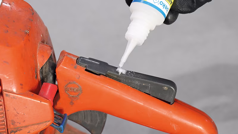 Allbond-vloeistof + Allbond-vuller, in blisterdoos Maschine