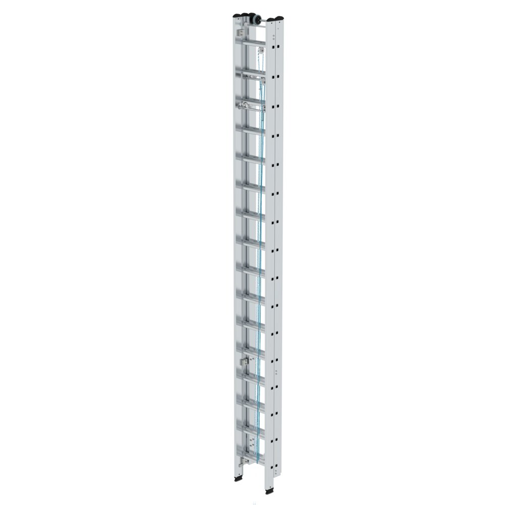 Produktbild (Abb. Ähnlich) 3814747 Munk 3-delige touwladder zonder dwarsbalk 3x16 sporten
