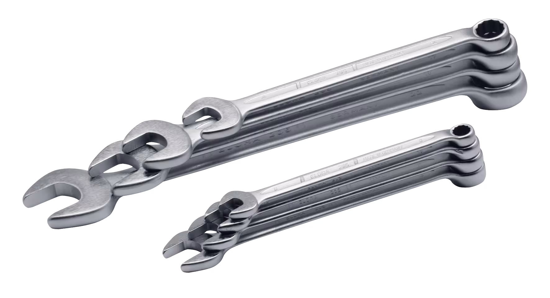 Ringsteeksleutelset DIN 3113, vorm B, 11-delig 1/8"-3/4" WW 205S 11W van ELORA Ringsteeksleutelset DIN 3113, vorm B, ELORA-205S W uit de categorie ringsleutels met artikelnr. 0205801101000