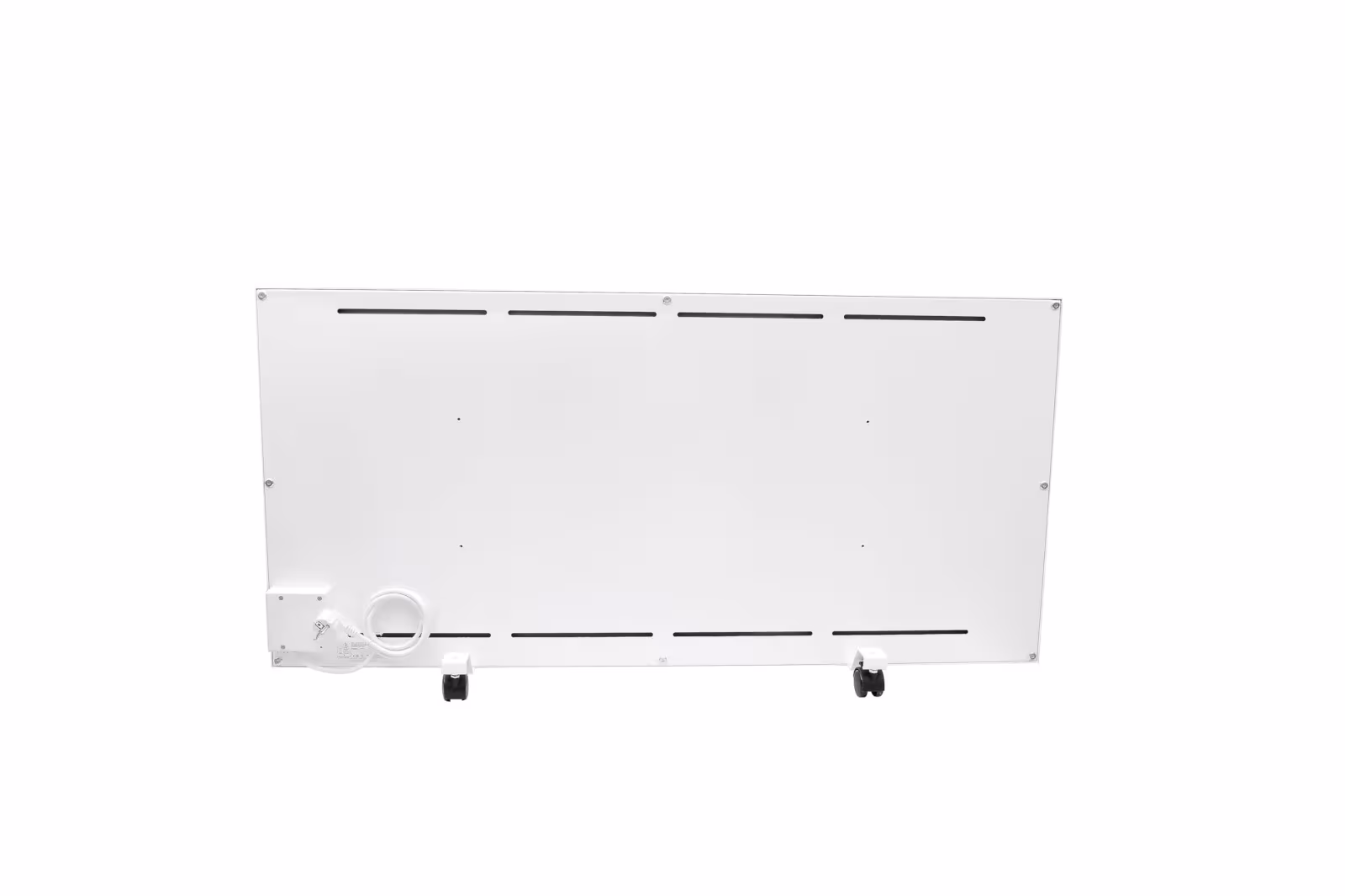 Infraroodstraler mobiele heater incl. rollen en kamerthermostaat 535 mm x 1200 mm 900 watt wit uit de categorie infraroodstralers met de GTIN 9006547400274 Infraroodverwarming mobiele verwarming incl. rollen en kamerthermostaat wit van het merk Ximax uit de categorie infrarood verwarming