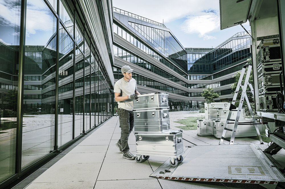 Munk transportboxen stapelbaar 47 L