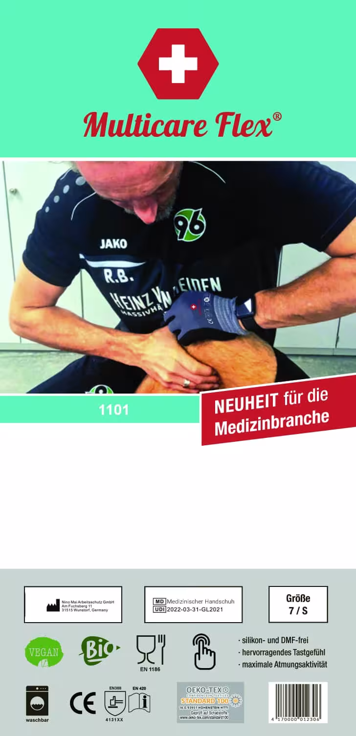 Multicare Flex medische werk- en montagehandschoen maat 10 uit de categorie werkhandschoenen met GTIN 426353580059 Multicare Flex medische werk- en montagehandschoen van het merk Multicare uit de categorie werkhandschoenen